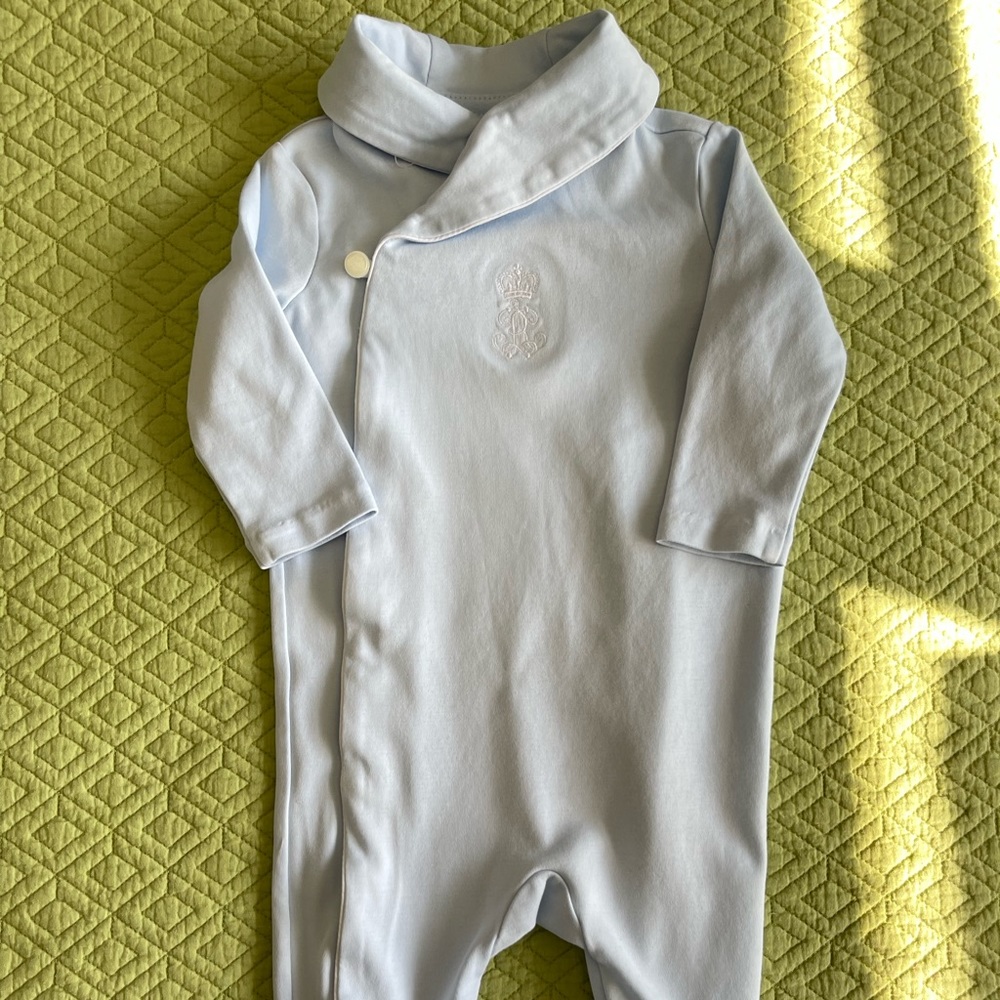 Ralph Lauren footed outfit